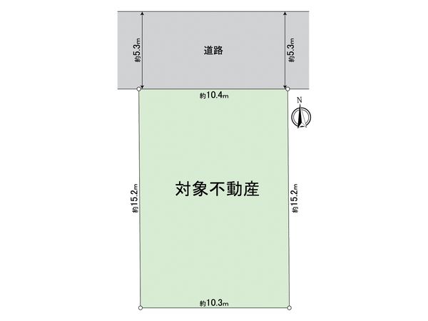 名古屋市南区三吉町二丁目 土地 区画図