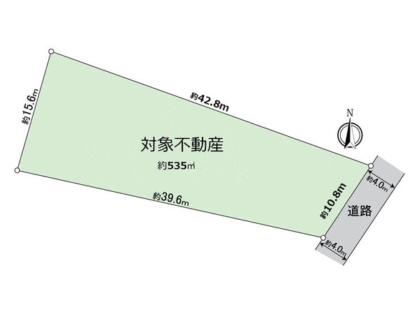 大府市北山町一丁目 土地 区画図 大府市北山町一丁目 土地 区画図