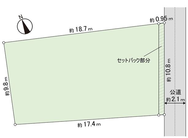 大府市共西町三丁目 土地 区画図 大府市共西町三丁目 土地 区画図