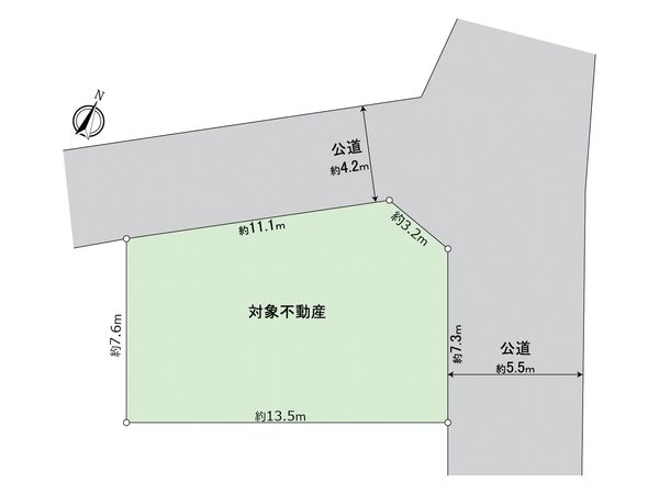 知多市巽が丘四丁目 土地 区画図 区画図