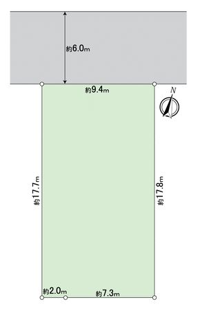 知多郡阿久比町大字宮津字新海山 2号地 区画図