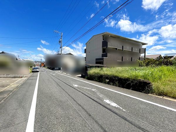 大府市共和町1丁目 土地 前面道路含む外観