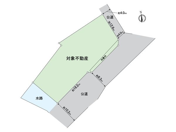 知多市八幡字細見 土地 区画図 区画図