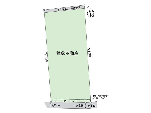 東海市高横須賀町辰巳屋敷 土地 区画図 区画図