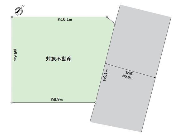 東海市富木島町石ケ根 土地 区画図 東海市富木島町石ケ根 土地 区画図