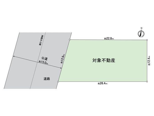 刈谷市大手町五丁目 土地 区画図 区画図