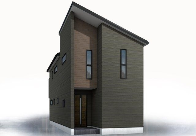 大府市横根町羽根山 2号棟 外観パース図