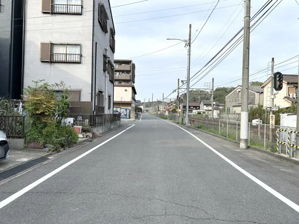 【前面道路】前面道路幅員約6.3ｍです。