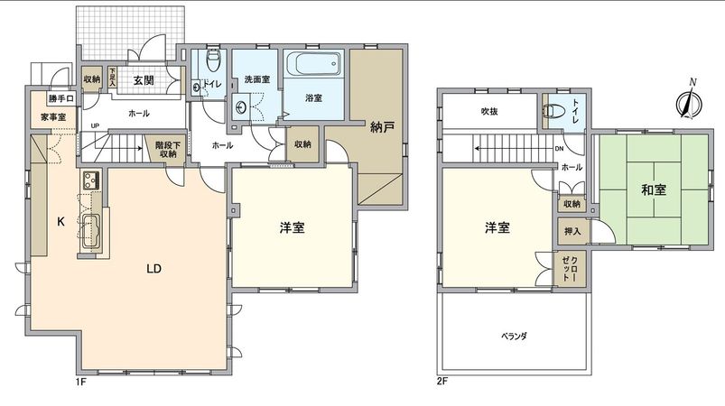 大府市横根町狐山 戸建 間取図(平面図) 大府市横根町狐山 戸建 間取図(平面図)