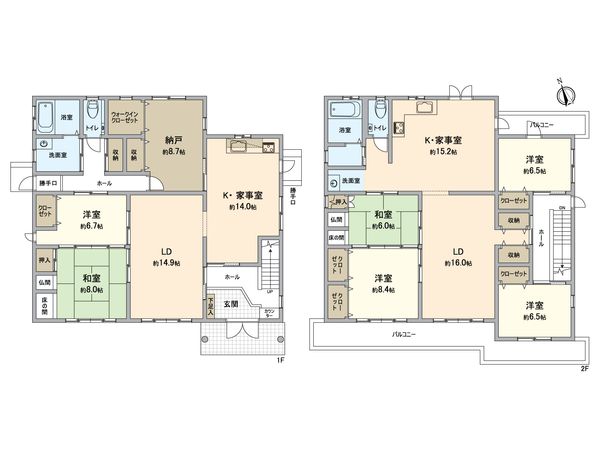大府市森岡町7丁目 戸建 間取図(平面図) 大府市森岡町7丁目 戸建 間取図(平面図)