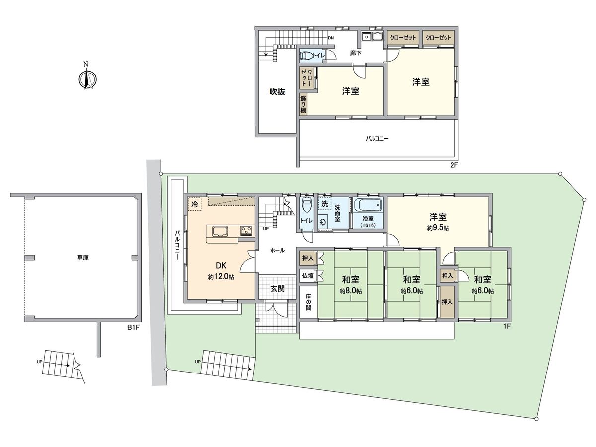 東海市富木島町峰畑 戸建 間取図(平面図) 間取図(平面図)