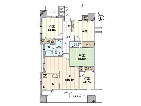 間取図(平面図)