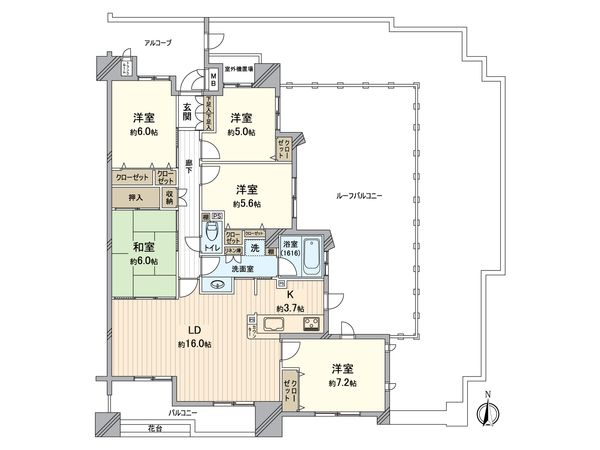 間取図(平面図)