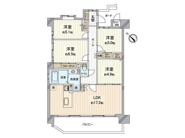 ユーハウス尾張横須賀 間取図(平面図) ユーハウス尾張横須賀 間取図(平面図)