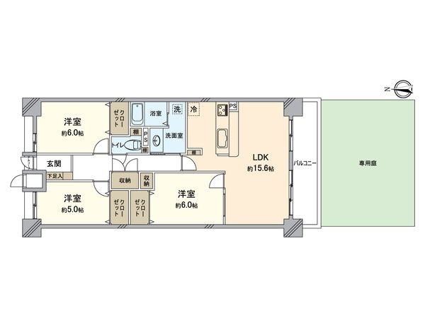 アピエス尾張横須賀 間取図(平面図)