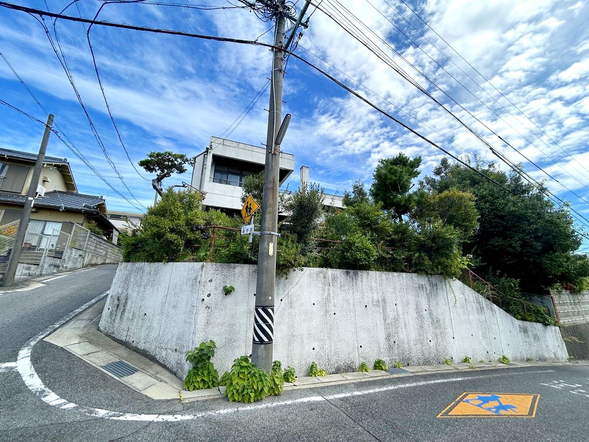 前面道路含む外観