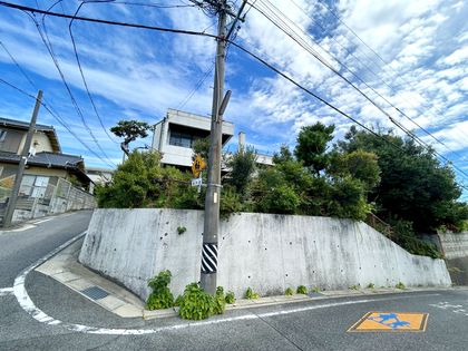 天白区弥生が岡 土地 前面道路含む外観