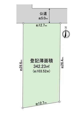日進市南ヶ丘1丁目 区画図 区画図