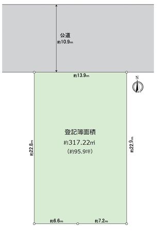 昭和区宮東町 区画図