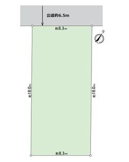 天白区表台 区画図