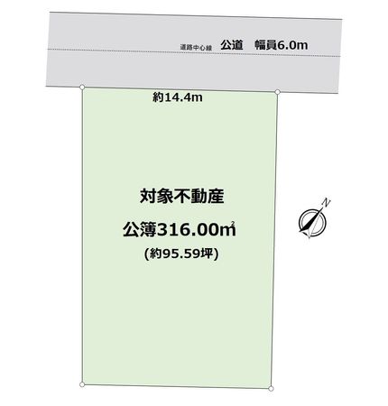 東海市加木屋町北鹿持 区画図 東海市加木屋町北鹿持 区画図