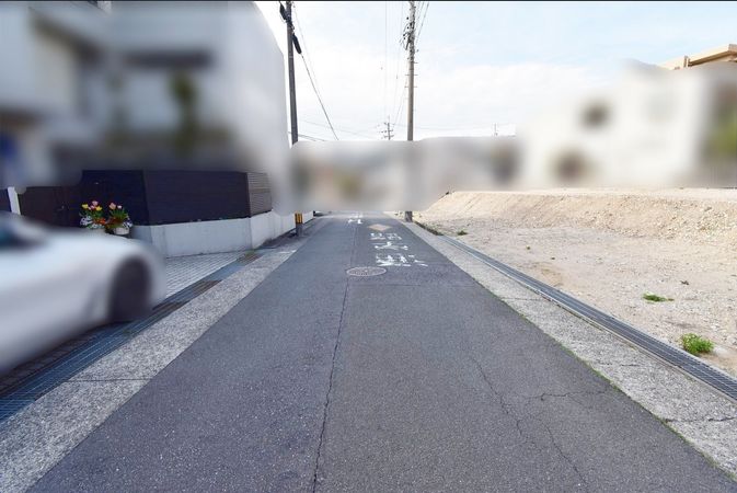 天白区表山2丁目 土地 前面道路含む外観 天白区表山2丁目 土地 前面道路含む外観