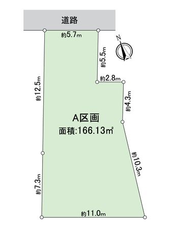 昭和区伊勝町1丁目 土地 区画図 昭和区伊勝町1丁目 土地 区画図