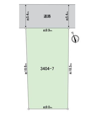熱田区千年2丁目 土地 区画図 熱田区千年2丁目 土地 区画図