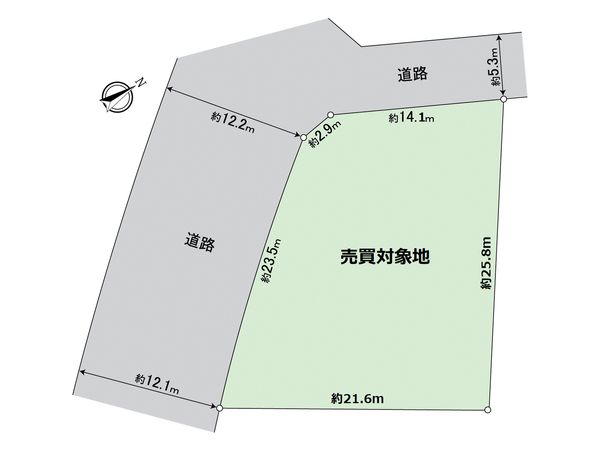 昭和区広路町字石坂 土地 区画図 昭和区広路町字石坂 土地 区画図