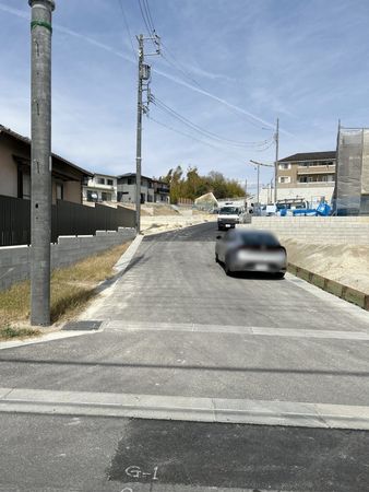 日進市藤塚5丁目 E区画 前面道路含む外観 日進市藤塚5丁目 E区画 前面道路含む外観