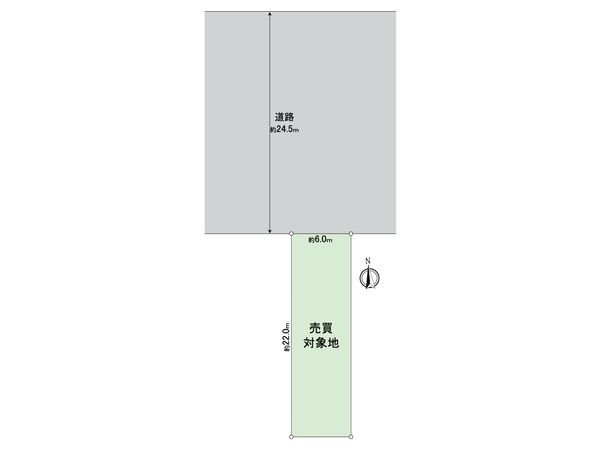 中川区幡野町 土地 区画図 中川区幡野町 土地 区画図