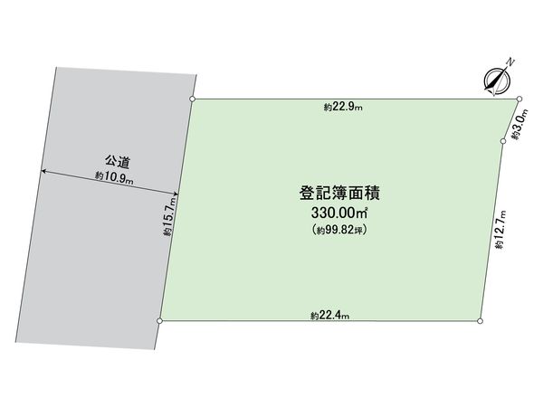 天白区御幸山 土地 区画図 天白区御幸山 土地 区画図