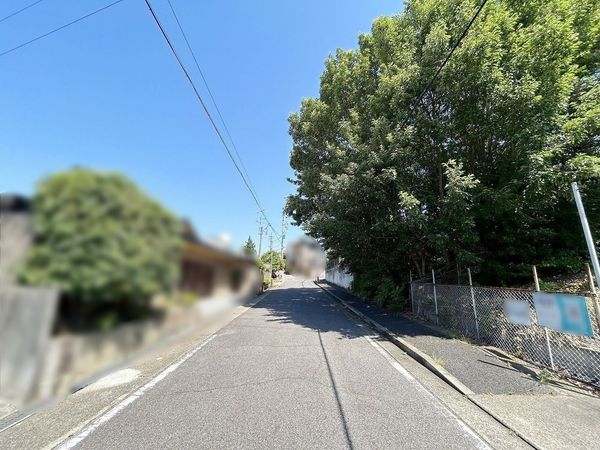 前面道路含む外観