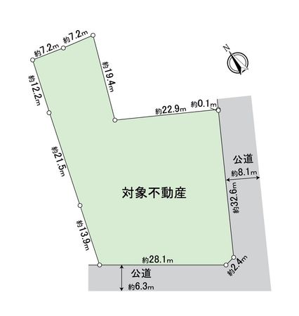 昭和区折戸町2丁目 区画図 昭和区折戸町2丁目 区画図