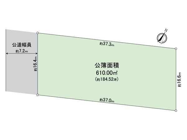 瑞穂区岳見町4丁目 土地 区画図 瑞穂区岳見町4丁目 土地 区画図