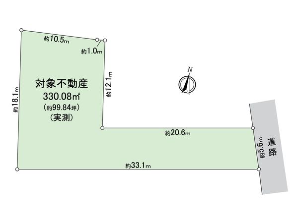 瑞穂区石川町4丁目 区画図