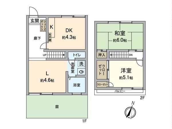 天白区表台 間取図(平面図) 天白区表台 間取図(平面図)
