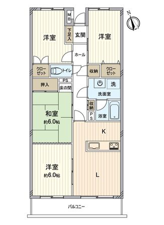 間取図(平面図)