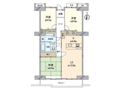 間取図(平面図)