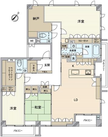 間取図(平面図)