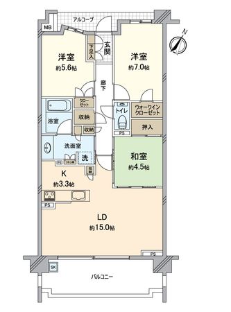 間取図(平面図)