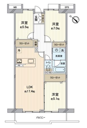 間取図(平面図)