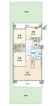 間取図(平面図)