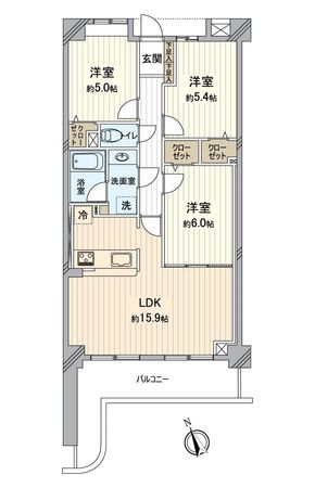 コンセール八事音聞山 間取図(平面図) コンセール八事音聞山 間取図(平面図)