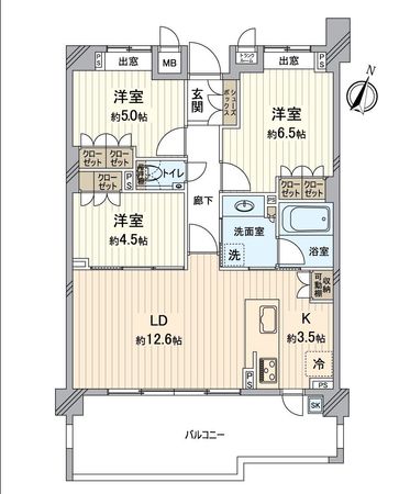 ローレルコート八事表山テラス 間取図(平面図) ローレルコート八事表山テラス 間取図(平面図)