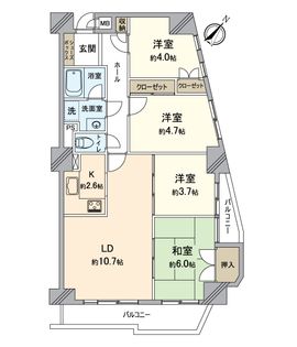 間取図(平面図) 間取図(平面図)
