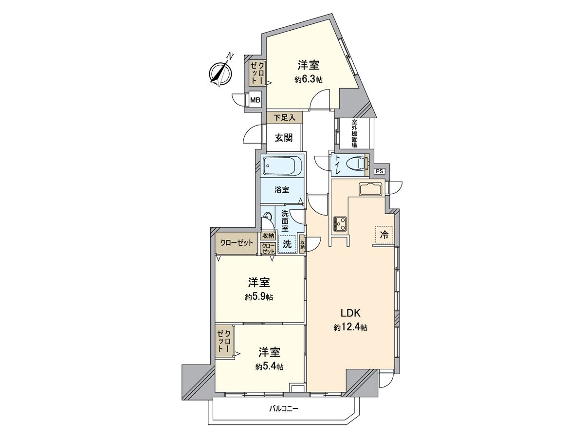 間取図(平面図)