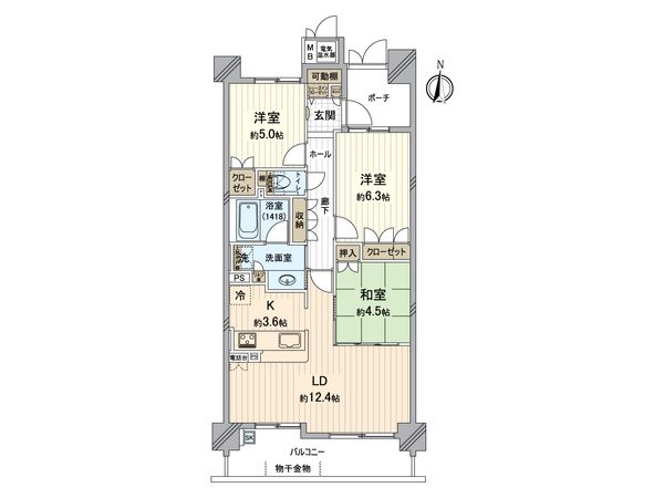 モアグレース八事富士見 間取図(平面図) モアグレース八事富士見 間取図(平面図)