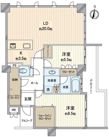 グラン レ・ジェイド白壁 凛然ノ邸 間取図(平面図) グラン レ・ジェイド白壁 凛然ノ邸 間取図(平面図)