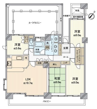 瑞穂日向町パーク・ホームズ 間取図(平面図) 瑞穂日向町パーク・ホームズ 間取図(平面図)